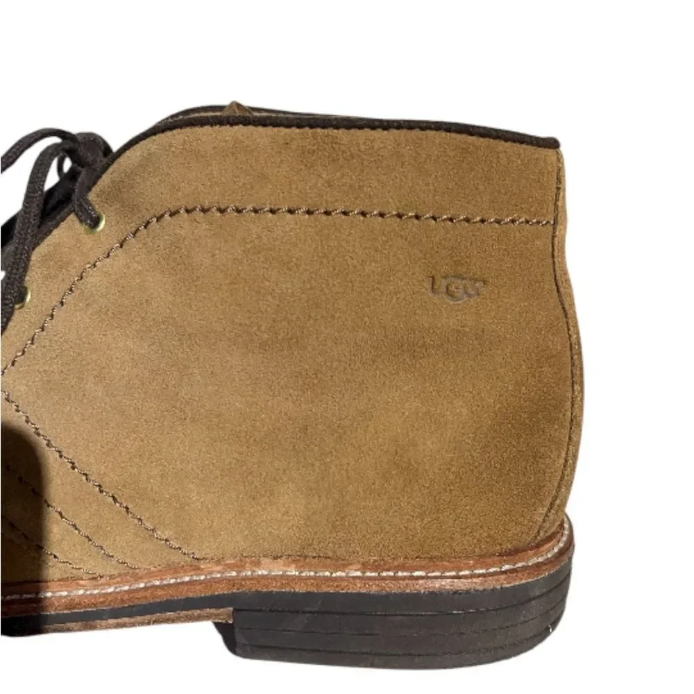 UGG Men’s Dagmann Chukka Boots in Tan Suede Size 12